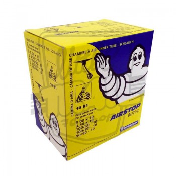 Chambre à air 3.50x10 pouces de marque Michelin pour jantes et pneus origine Honda Dax ST50 et ST70 tous modèles