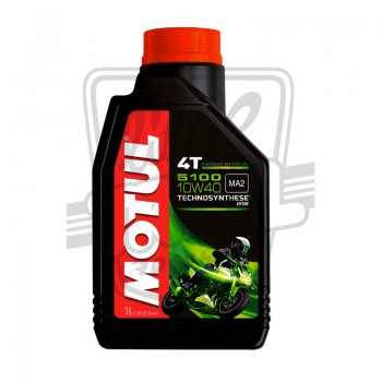 Huile moteur 4T temps Motul 5100 10W40 Honda Dax ST70