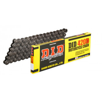 Chaîne DID Pas 420 136 maillons pour Honda Dax ST50 et ST70 6v ou 12v tous modèles