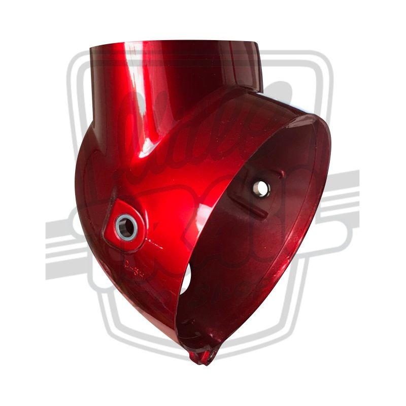 Globe de phare en plastique rouge Candy (R4-C) origine Honda Mini Trail CT70 6v