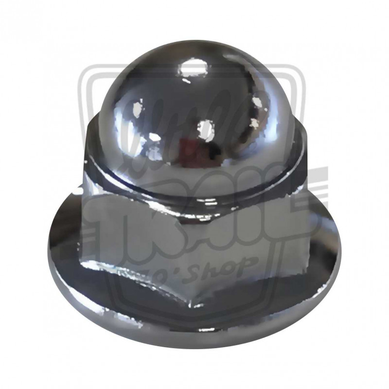 Écrou hexagonal borgne chromé 10mm origine Honda Dax ST50 et ST70 12v produits de 1990 à 1999 inclus