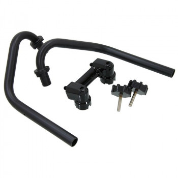 Paire de guidons chromés pour Honda Dax ST50 et ST70 6v et 12v produits à partir de 1982