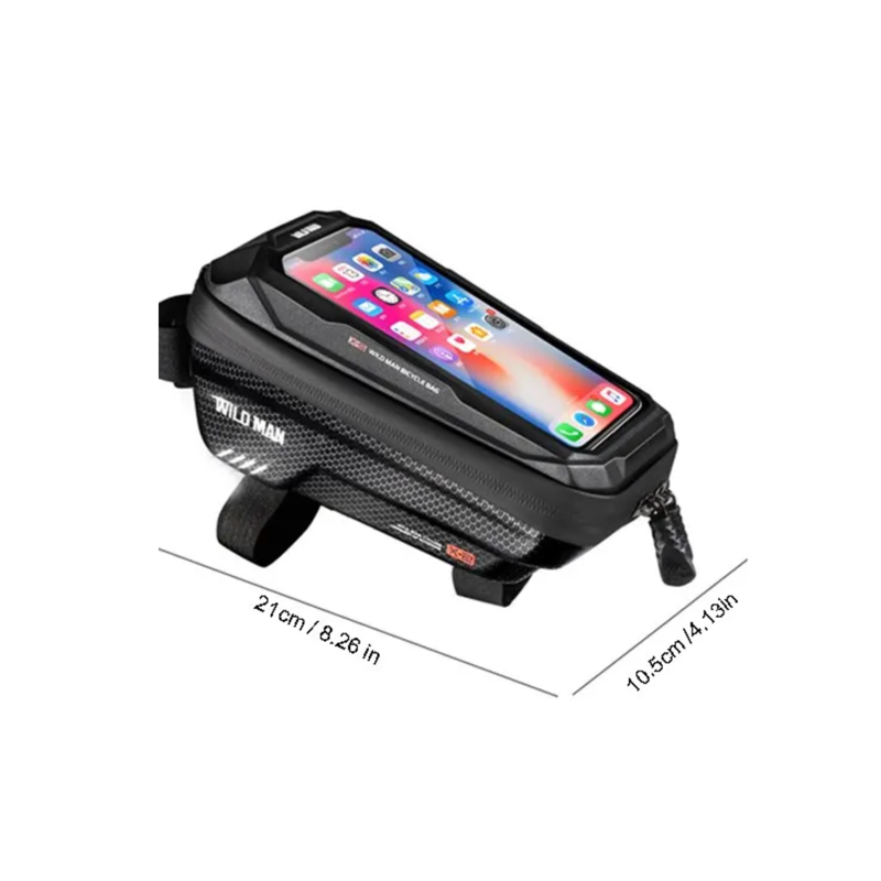 Sacoche De Guidon Étanche Honda DAX 125 ST125 - Sac Navigation Moto Noir