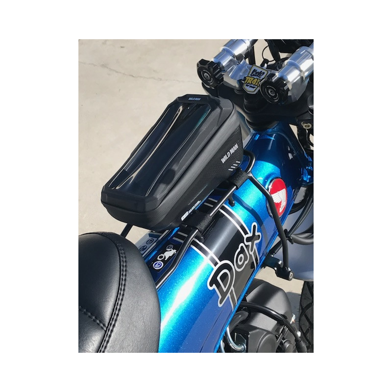 Sacoche De Guidon Étanche Honda DAX 125 ST125 - Sac Navigation Moto Noir