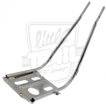 Protection chromée sabot de moteur et de bougie adaptable Honda Mini Trail CT70 6v