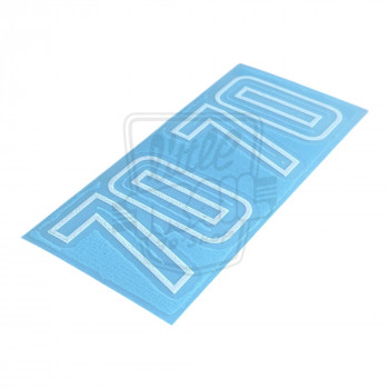 Paire de blasons autocollants 70 gauche et droit adaptables Honda Dax ST70 6v 1982 1989